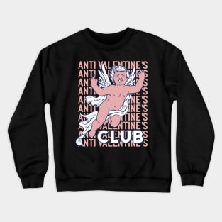 Cupid's Anti-Valentine's Manifesto Crewneck Sweatshirt